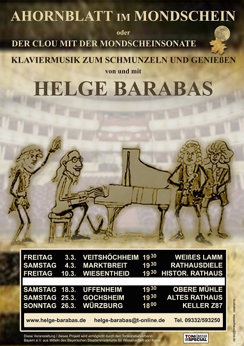 Ahornblatt Plakat